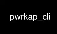 Run pwrkap_cli in OnWorks free hosting provider over Ubuntu Online, Fedora Online, Windows online emulator or MAC OS online emulator