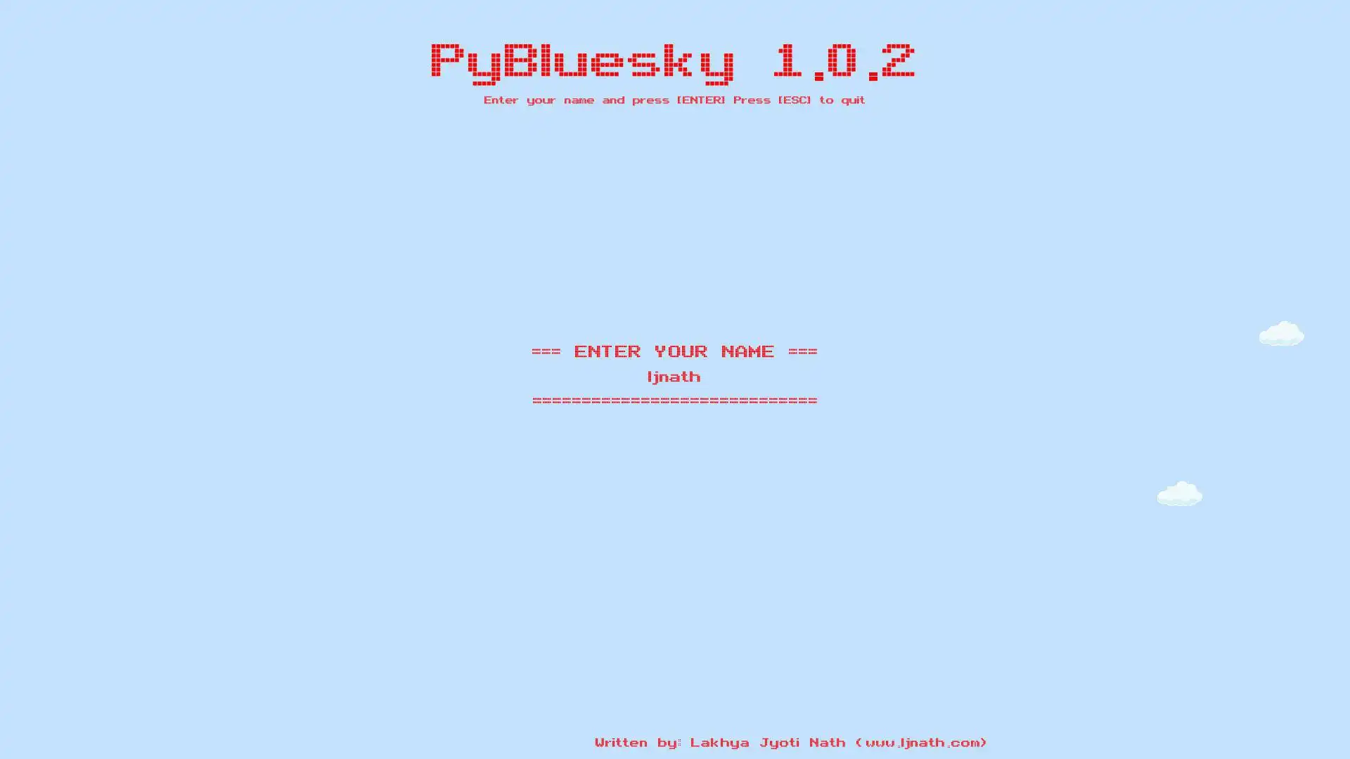 Tải xuống công cụ web hoặc ứng dụng web PyBluesky để chạy trong Linux trực tuyến