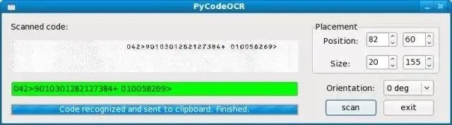 Download web tool or web app PyCodeOCR