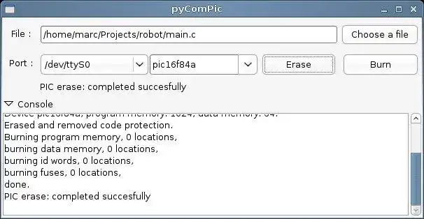Unduh alat web atau aplikasi web pyComPic