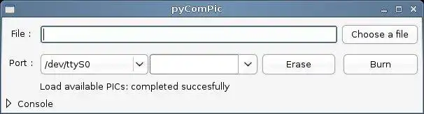 Загрузите веб-инструмент или веб-приложение pyComPic для работы в Linux онлайн