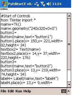 Download webtool of webapp PyeditCE