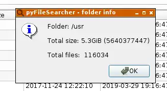 Muat turun alat web atau aplikasi web pyFileSearcher