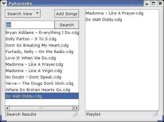 Download web tool or web app PyKaraoke