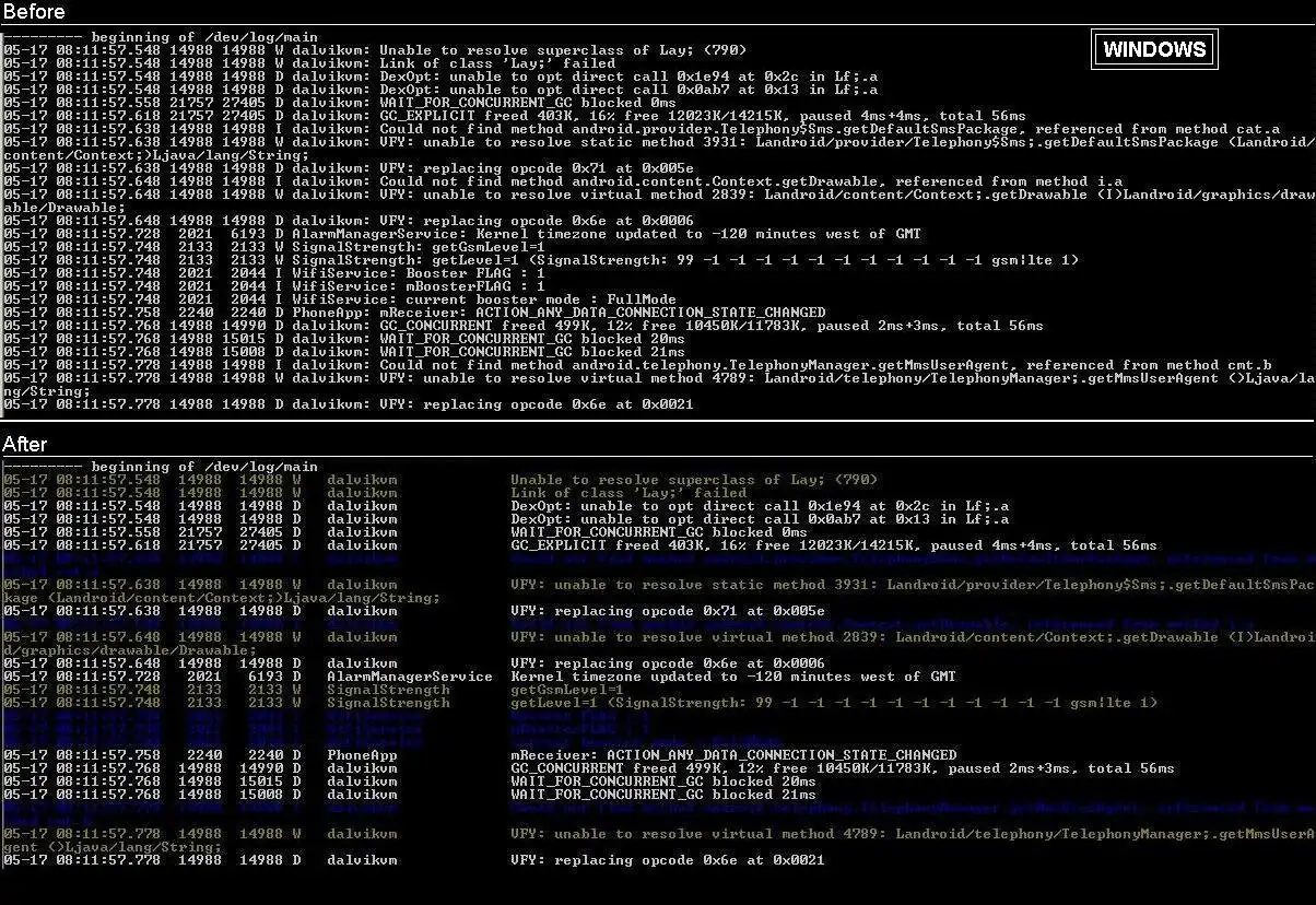 Muat turun alat web atau aplikasi web PyLogAnalyser