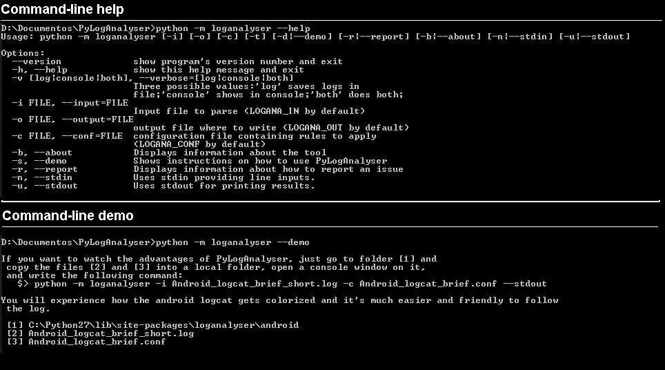 Descargue la herramienta web o la aplicación web PyLogAnalyser para ejecutar en Linux en línea