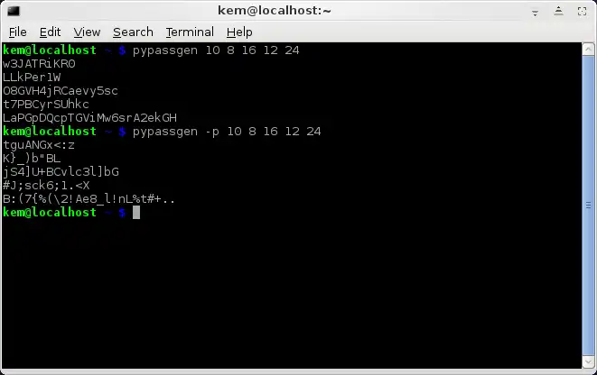 Download web tool or web app PyPassGen