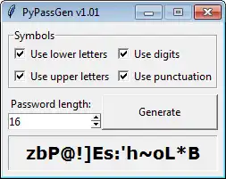 Descargue la herramienta web o la aplicación web PyPassGen