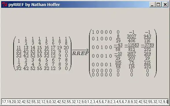 ดาวน์โหลดเครื่องมือเว็บหรือเว็บแอป pyRREF เพื่อทำงานใน Windows ออนไลน์ผ่าน Linux ออนไลน์