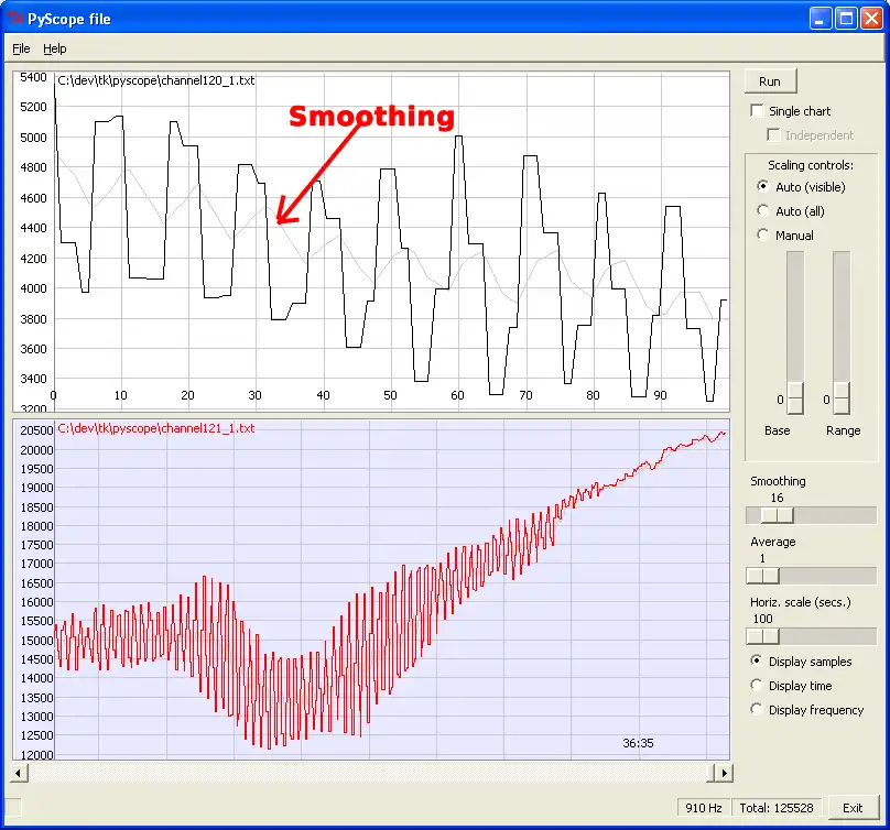 Download web tool or web app pyscope