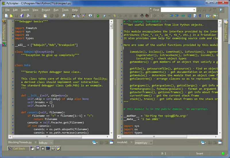 ดาวน์โหลดเครื่องมือเว็บหรือเว็บแอป PyScripter