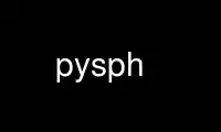 Run pysph in OnWorks free hosting provider over Ubuntu Online, Fedora Online, Windows online emulator or MAC OS online emulator