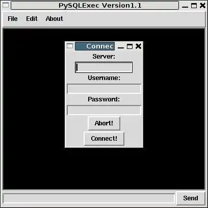 Download web tool or web app PySQLExec