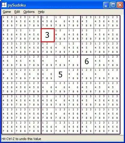 Download web tool or web app pySudoku