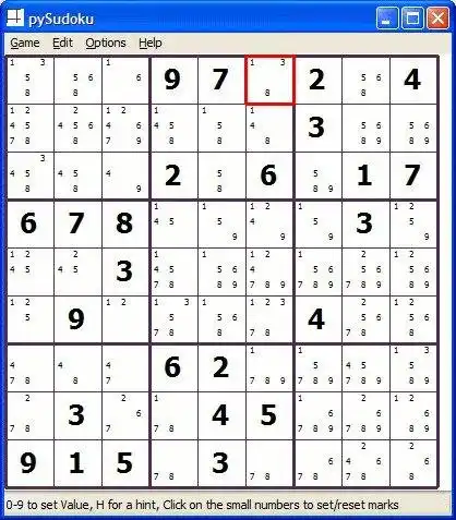 Download web tool or web app pySudoku