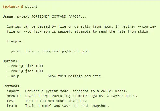 Download web tool or web app PyText