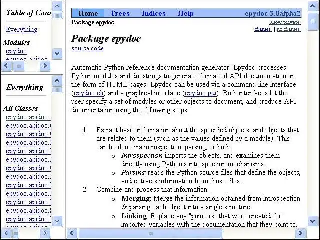 Pobierz narzędzie internetowe lub narzędzie do generowania dokumentacji interfejsu API języka Python w aplikacji internetowej