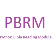 Bezpłatne pobieranie aplikacji Python Bible Reading Module dla systemu Windows do uruchomienia online wygraj Wine w Ubuntu online, Fedora online lub Debian online