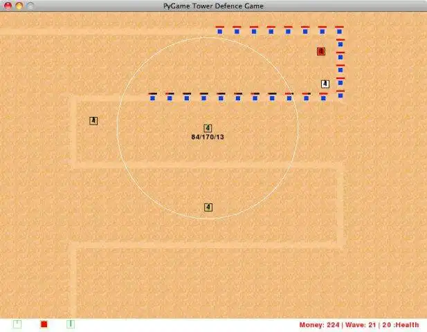 Download web tool or web app Python PyGame Tower Defense to run in Linux online