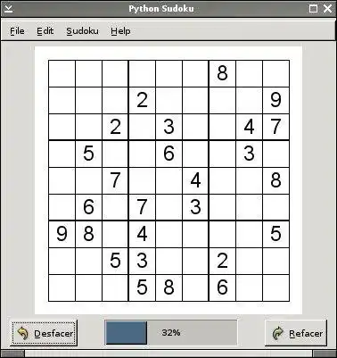 Download web tool or web app Python Sudoku to run in Windows online over Linux online