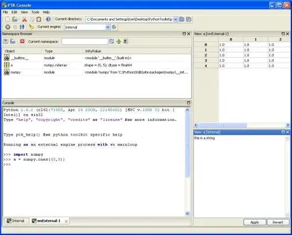 Laden Sie das Web-Tool oder die Web-App PythonToolkit (PTK) herunter.