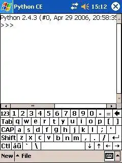 Download web tool or web app Python Windows CE port