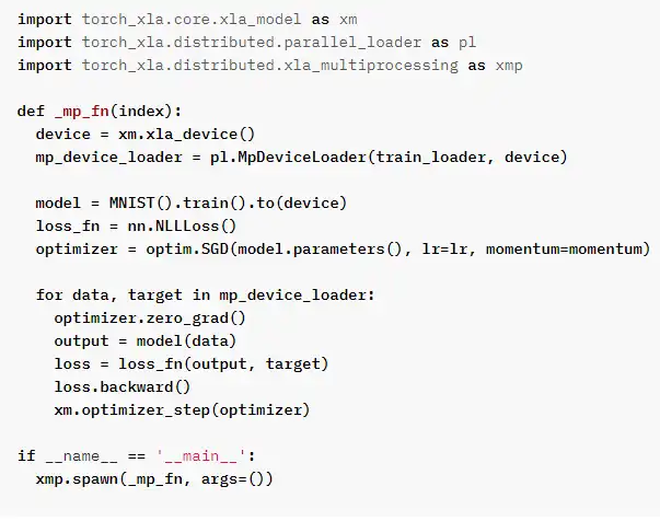 Tải xuống công cụ web hoặc ứng dụng web PyTorch/XLA