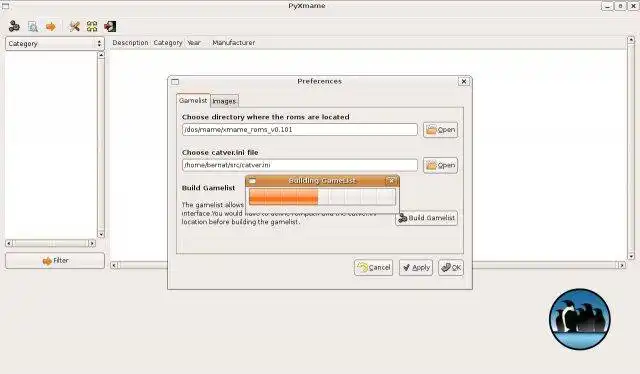 Загрузите веб-инструмент или веб-приложение PyXmame для работы в Linux онлайн