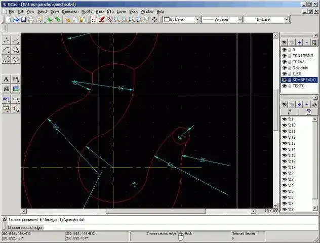 Windows 用の Web ツールまたは Web アプリ QCad バイナリをダウンロードして、Linux オンライン上で Windows オンラインで実行します