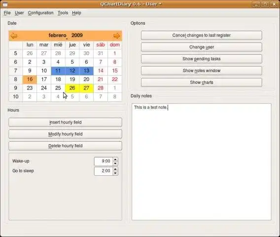 Download web tool or web app QChartDiary