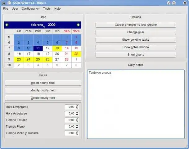 Download web tool or web app QChartDiary