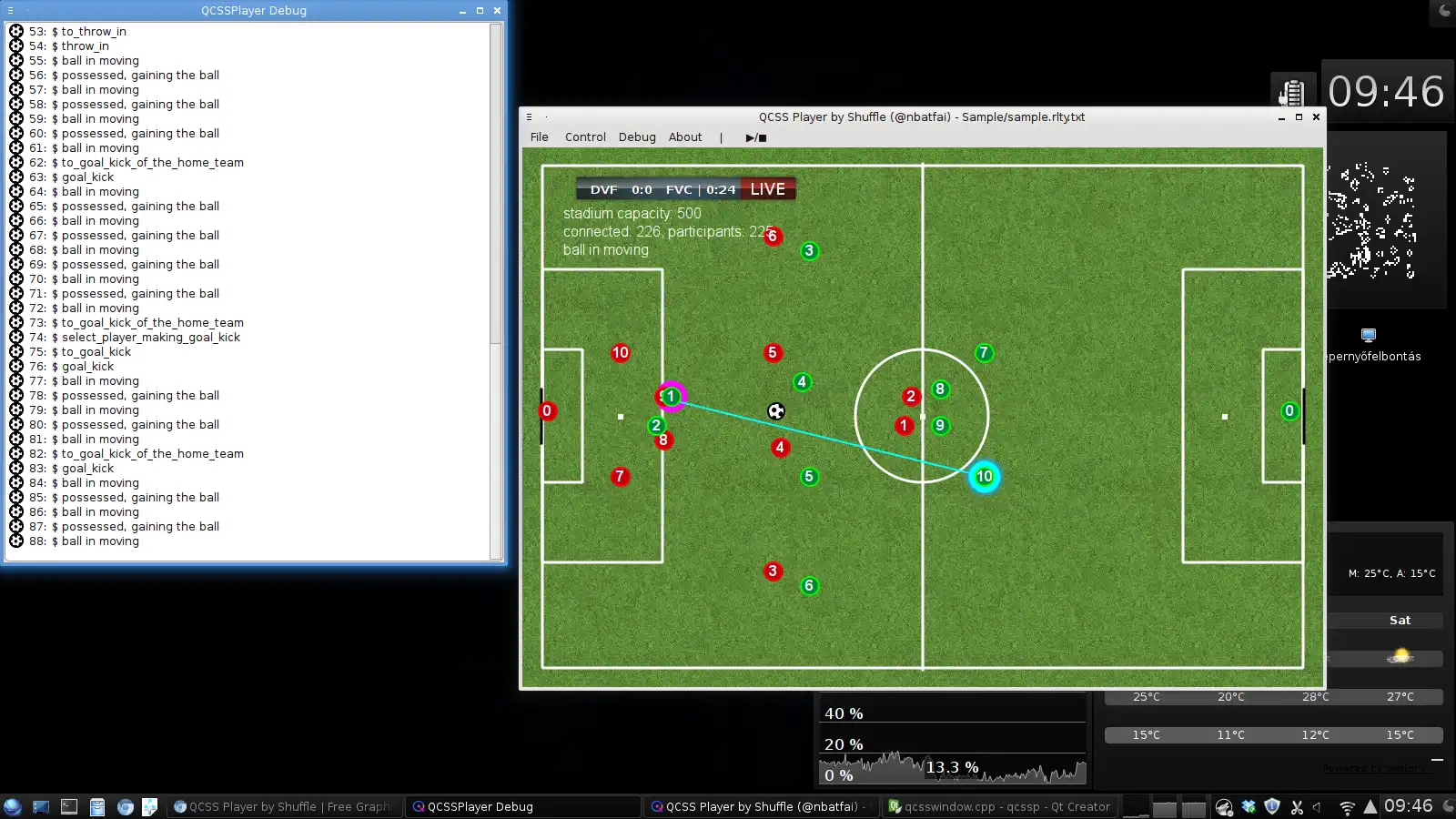 Download web tool or web app QCSS Player by Shuffle to run in Windows online over Linux online