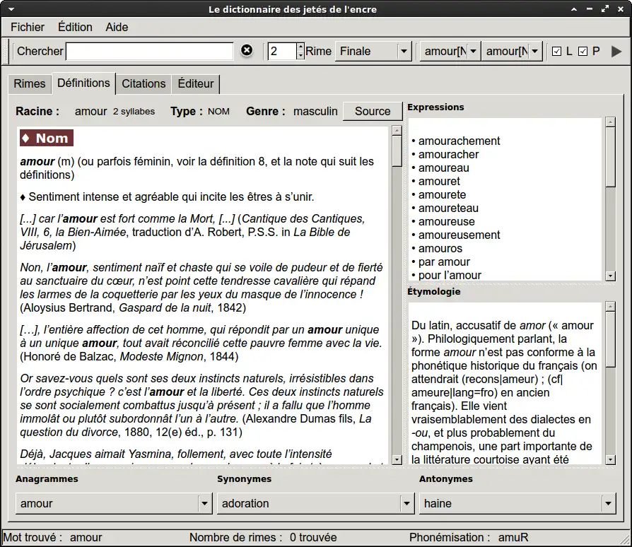 下载网络工具或网络应用程序 qDictionnaire