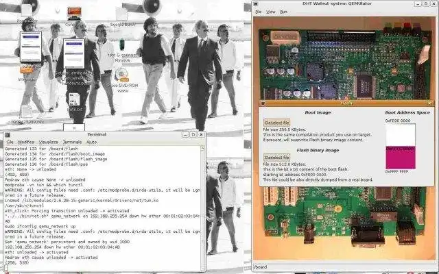 Download web tool or web app qemu-boards