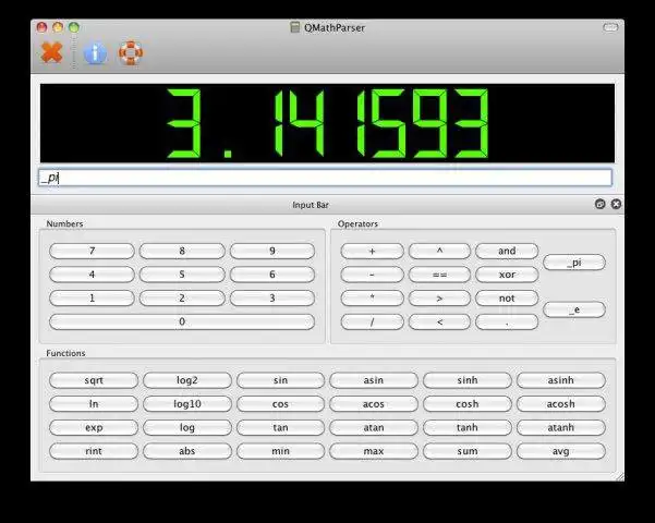 下载网络工具或网络应用 QMathParser