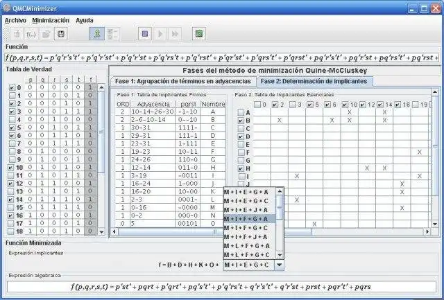 Tải xuống công cụ web hoặc ứng dụng web QMCMinimizer