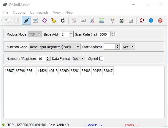 Download web tool or web app QModMaster to run in Windows online over Linux online