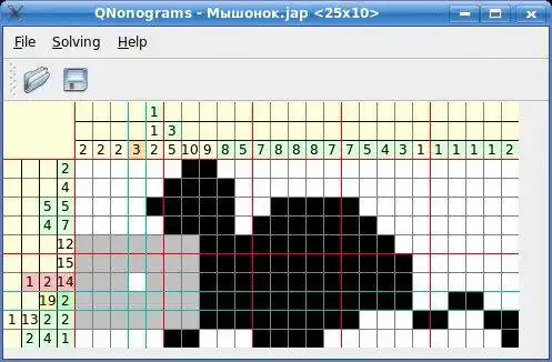 Mag-download ng web tool o web app QNonograms para tumakbo sa Linux online