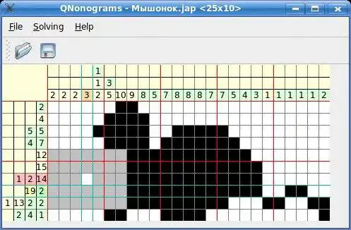 ดาวน์โหลดเครื่องมือเว็บหรือเว็บแอป QNonograms เพื่อทำงานใน Linux ออนไลน์