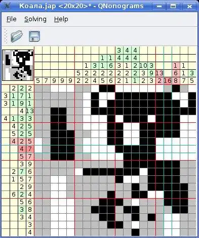 Download web tool or web app QNonograms to run in Windows online over Linux online