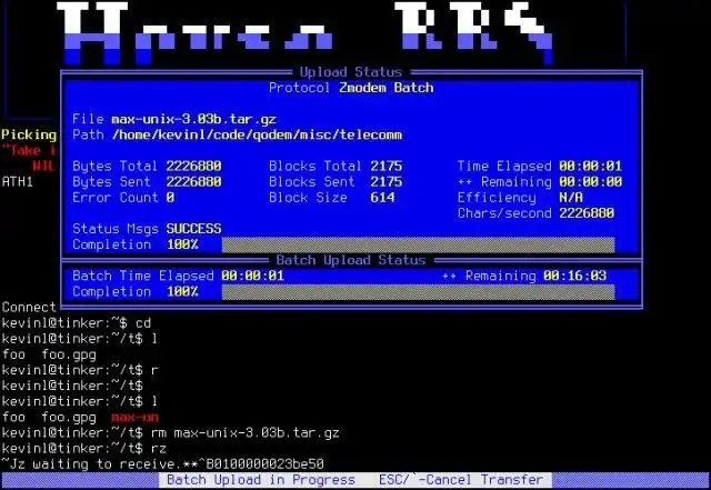 הורד כלי אינטרנט או אפליקציית אינטרנט Qodem Terminal Emulator