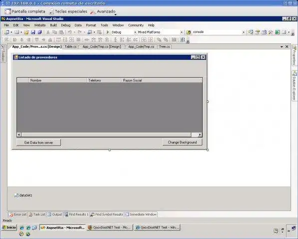 Download web tool or web app QooxDootNET ASP.NET UI AJAX Framework