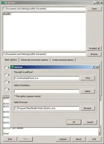 Webtool of webapp downloaden QPdf2Swf