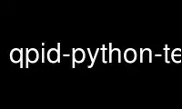 Run qpid-python-test in OnWorks free hosting provider over Ubuntu Online, Fedora Online, Windows online emulator or MAC OS online emulator