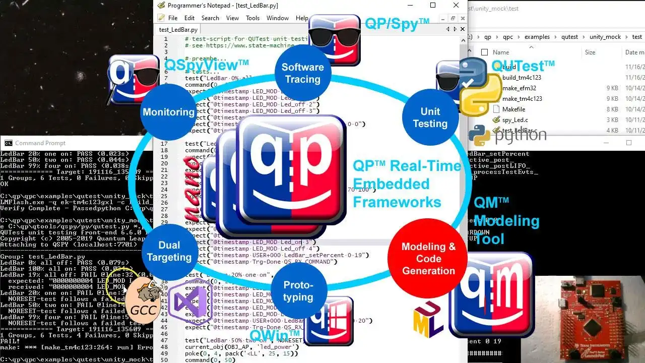 Laden Sie das Web-Tool oder die Web-App QP Real-Time Embedded Frameworks Tools herunter