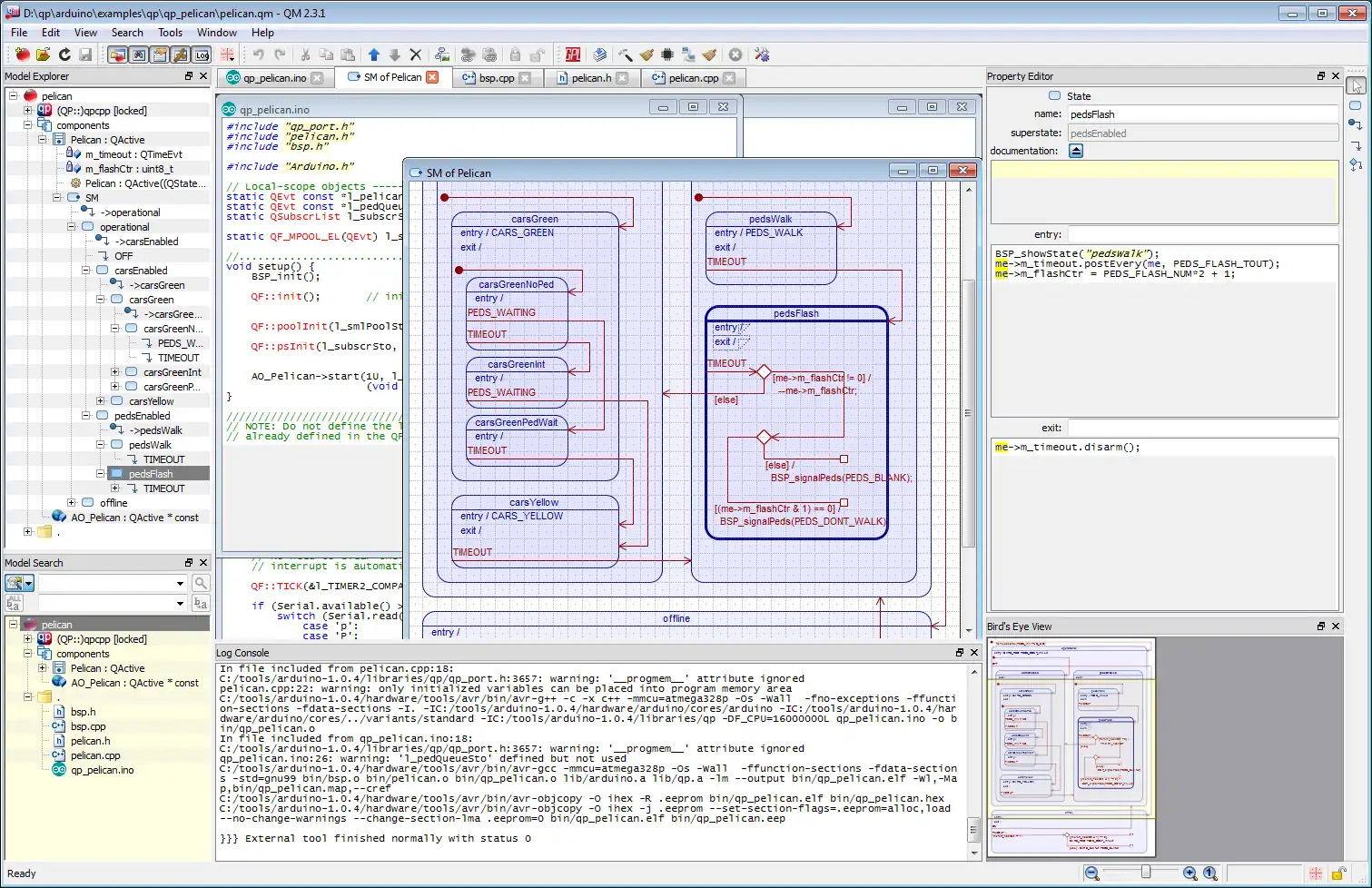 Laden Sie das Web-Tool oder die Web-App QP Real-Time Embedded Frameworks Tools herunter