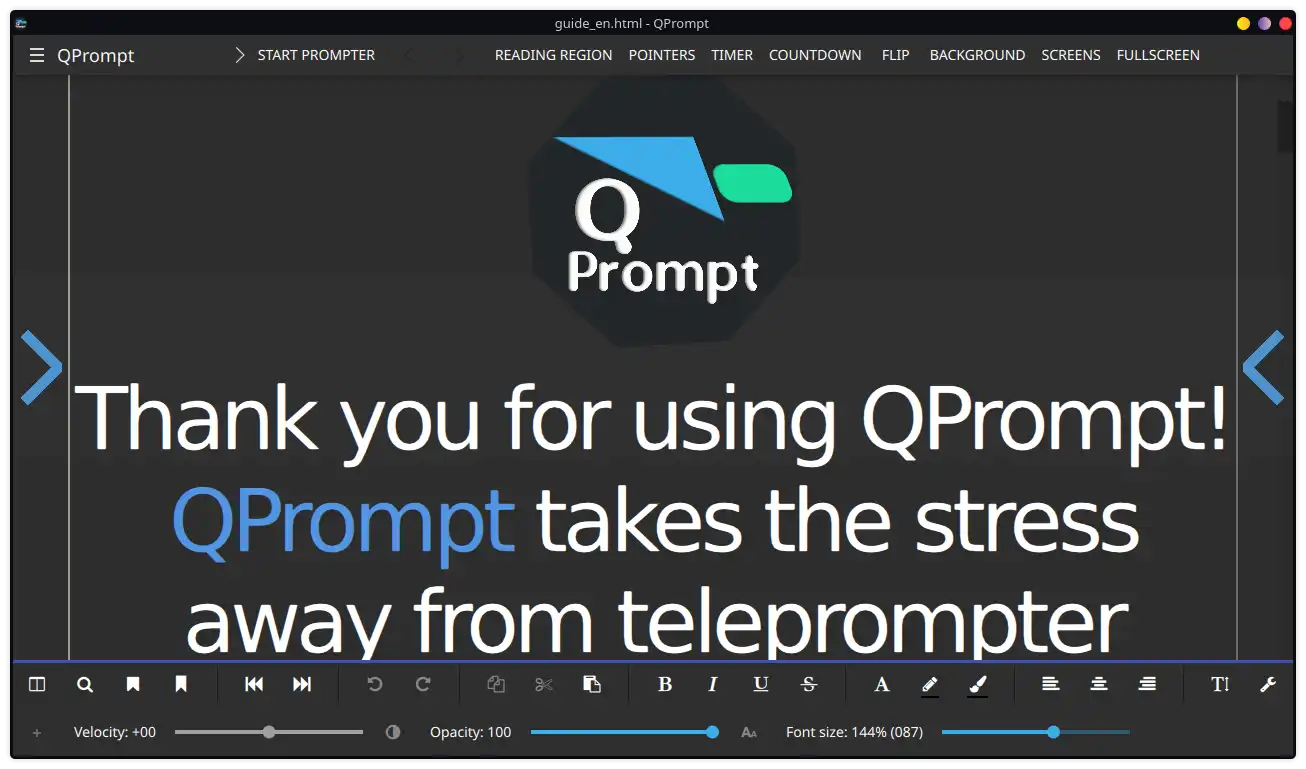Download web tool or web app QPrompt