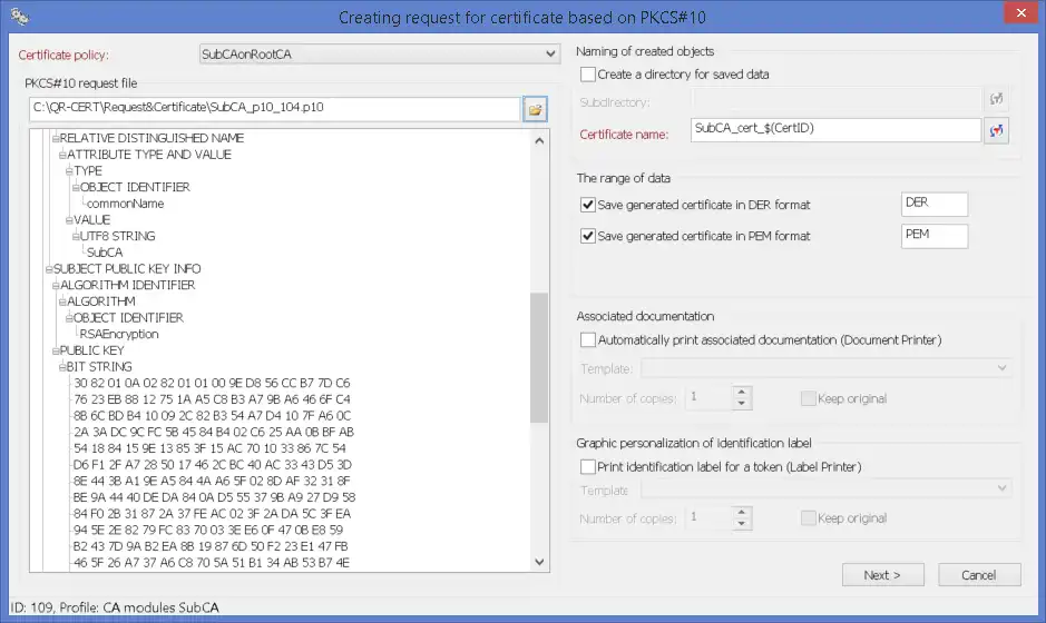 הורד כלי אינטרנט או אפליקציית אינטרנט QR-CERT. רשות אישורי PKI בחינם