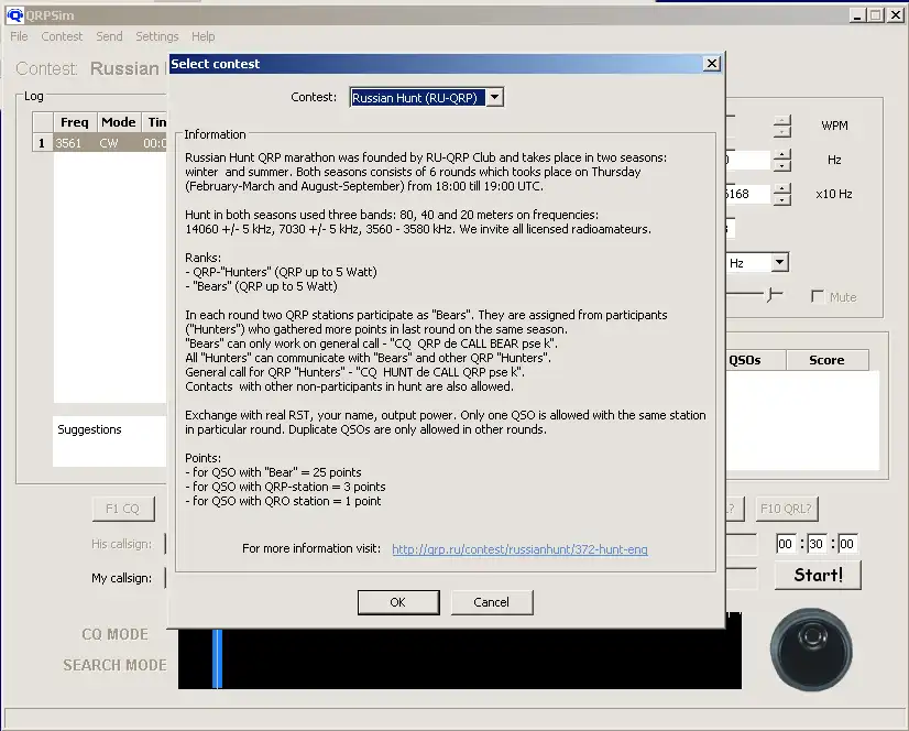 Download web tool or web app QRPSim