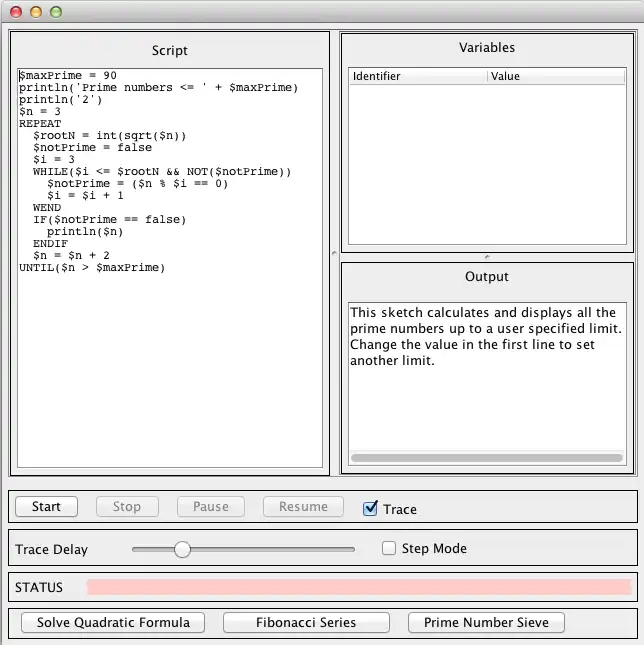 Download webtool of webapp QScript